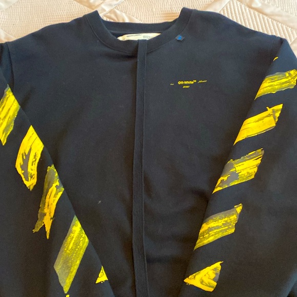 Off white main label logo sweatshirt - Picture 2 of 7